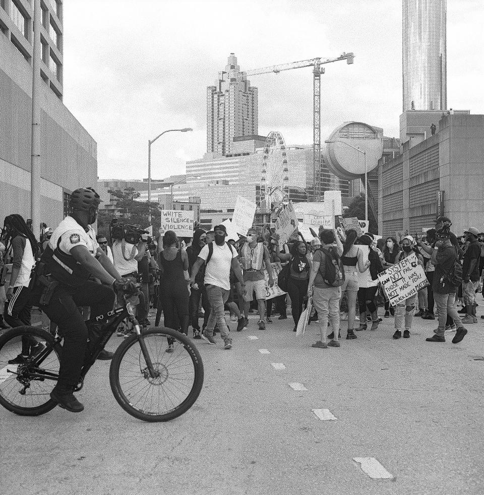 Beauty in Pain: A Photographer Goes Inside the Atlanta Protests