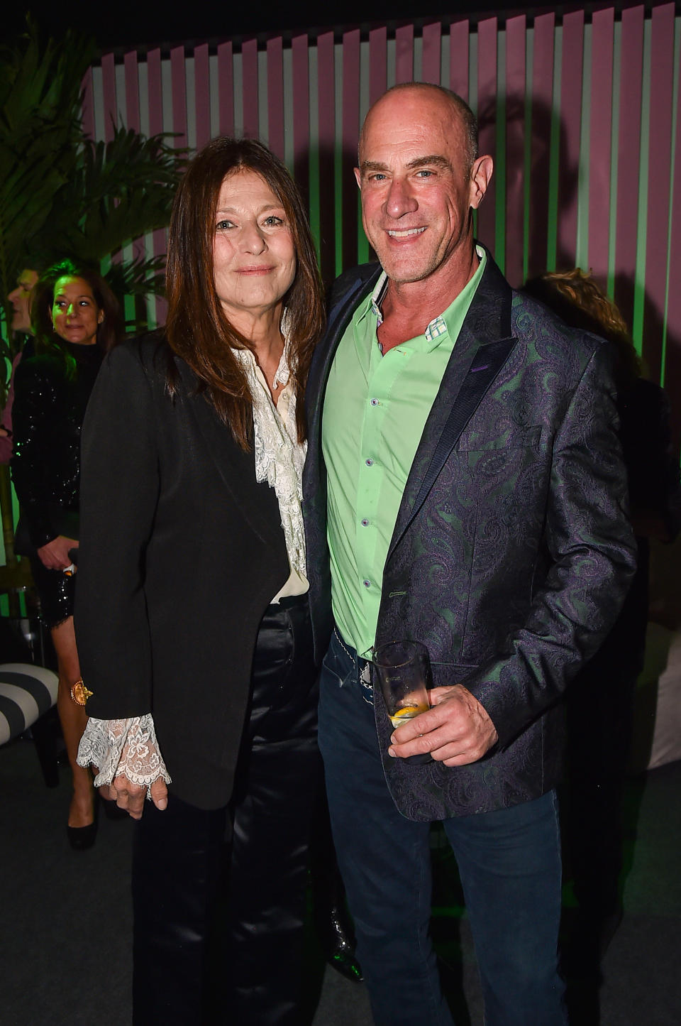 Catherine Keener and Christopher Meloni