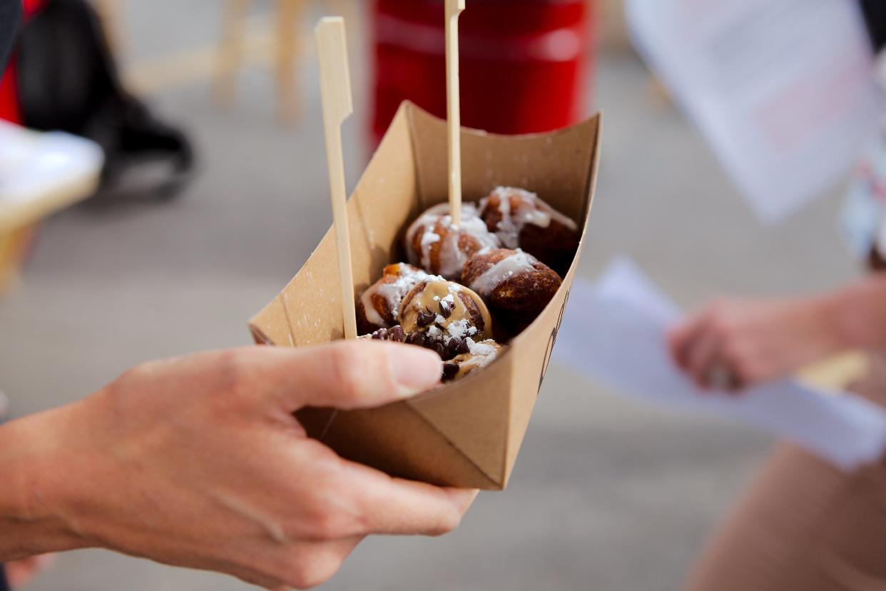 Deep-Fried Coffee in Oregon State Fair, Oregon