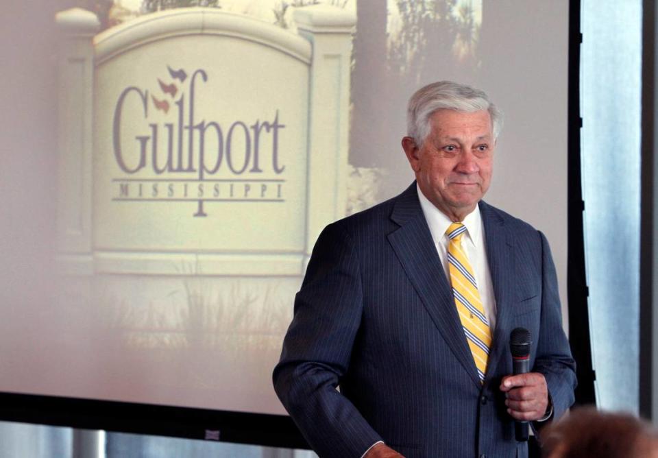 George Schloegel is pictured during his time as Gulfport’s mayor.