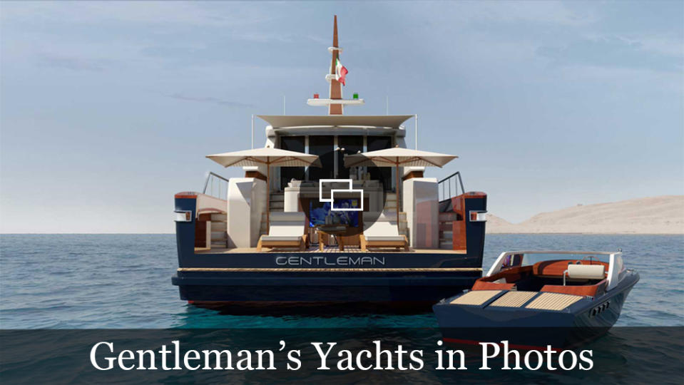 Picchiotti's new line of Gentleman's yachts