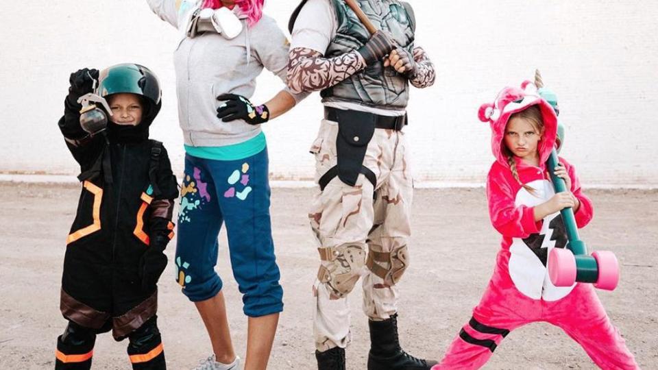 fortnite family costume