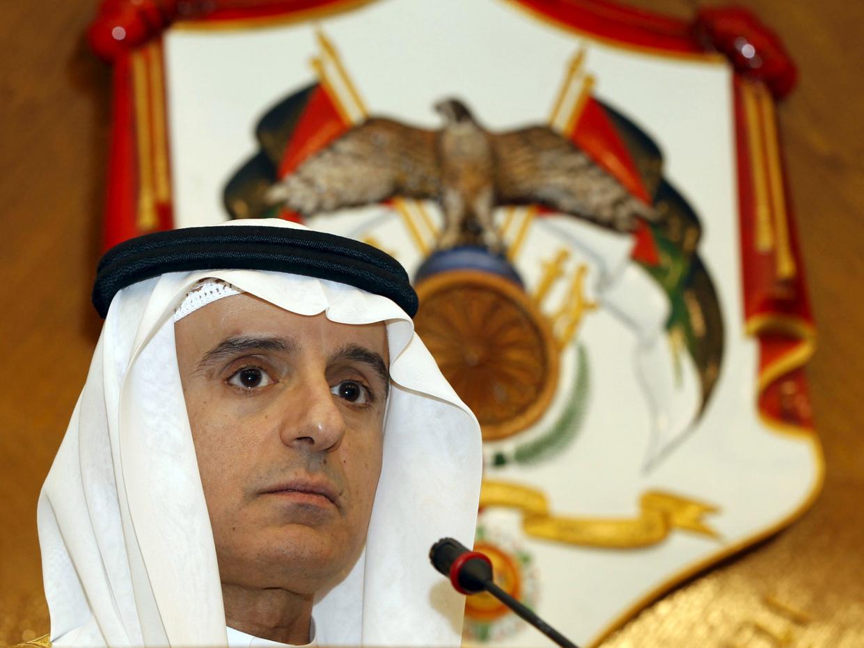 Saudi Foreign Minister Adel Al-Jubeir