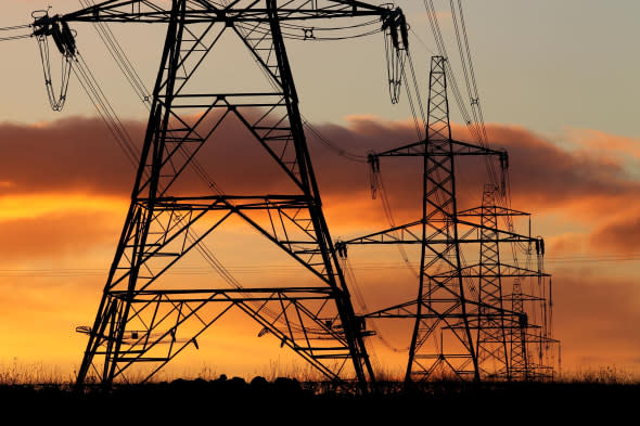 File photo dated 24/11/10 of electricity pylons. George Osborne will make a pitch to ordinary working people today when he delivers his penultimate Budget before the general election.  PRESS ASSOCIATION Photo. Issue date: Wednesday March 19, 2014. See PA BUDGET stories. Photo credit should read: Andrew Milligan/PA Wire