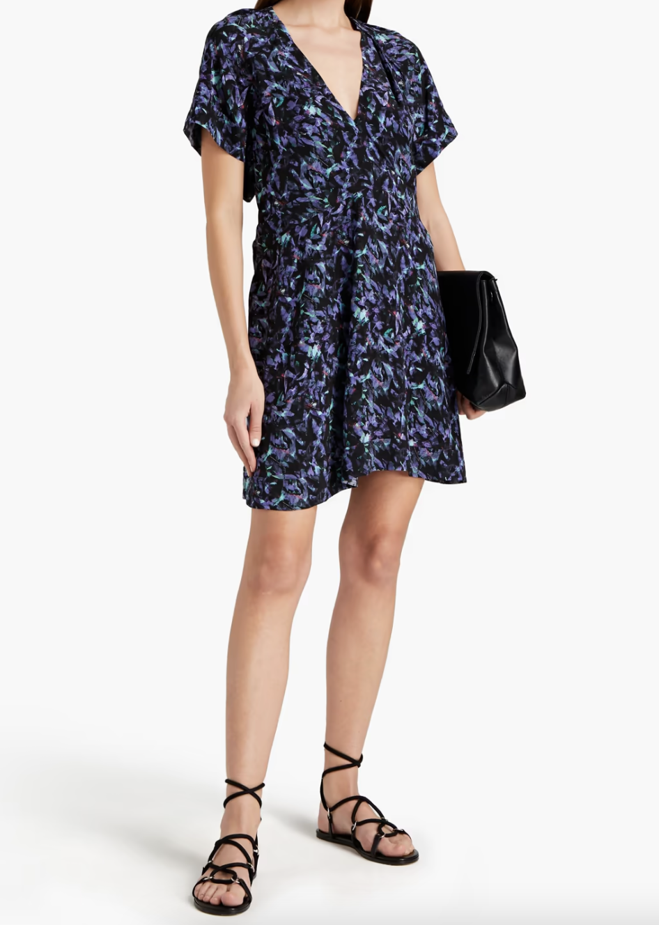 Iro Bago printed crepe mini dress (Photo: Outnet)


