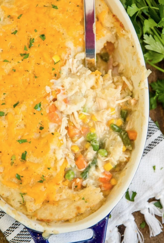 <p>Yellow Bliss Road</p><p>This Turkey shepherd’s pie recipe is the perfect way to create a whole new meal from your leftover turkey and other Thanksgiving dishes. </p><p><strong>Get the recipe: <a href="https://www.yellowblissroad.com/turkey-shepherds-pie-or-chicken/" rel="nofollow noopener" target="_blank" data-ylk="slk:Leftover Turkey Shepherd's Pie;elm:context_link;itc:0;sec:content-canvas" class="link ">Leftover Turkey Shepherd's Pie</a></strong></p>