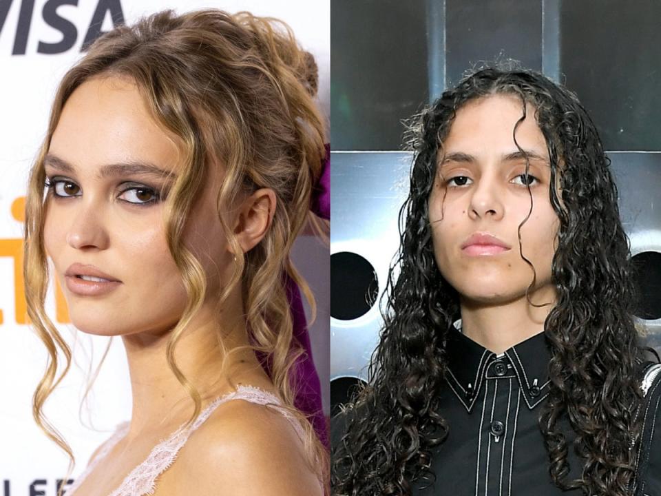 Lily-Rose Depp and 070 Shake (Getty)