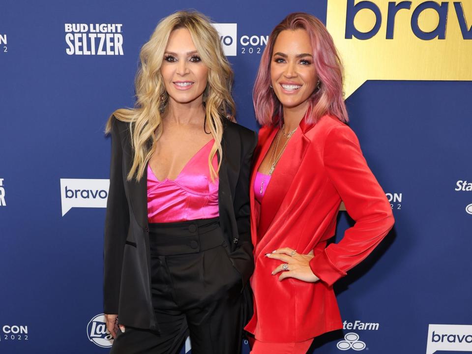 Tamra Judge and Teddi Mellencamp on the red carpet.