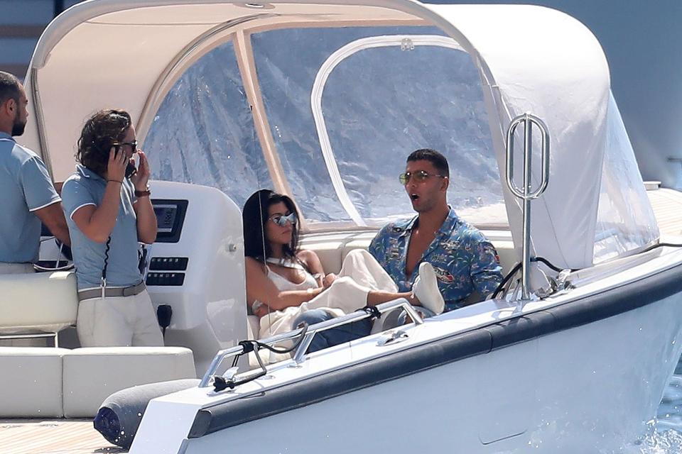 Kourtney and Kendall's bikini adventures continue in Cannes