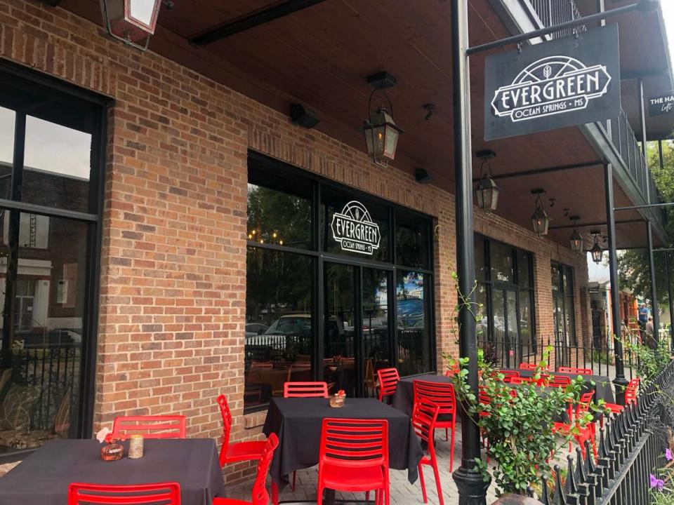 Evergreen, a new restaurant concept replacing Charred, in Ocean Springs on Thursday, Sept. 28, 2023.