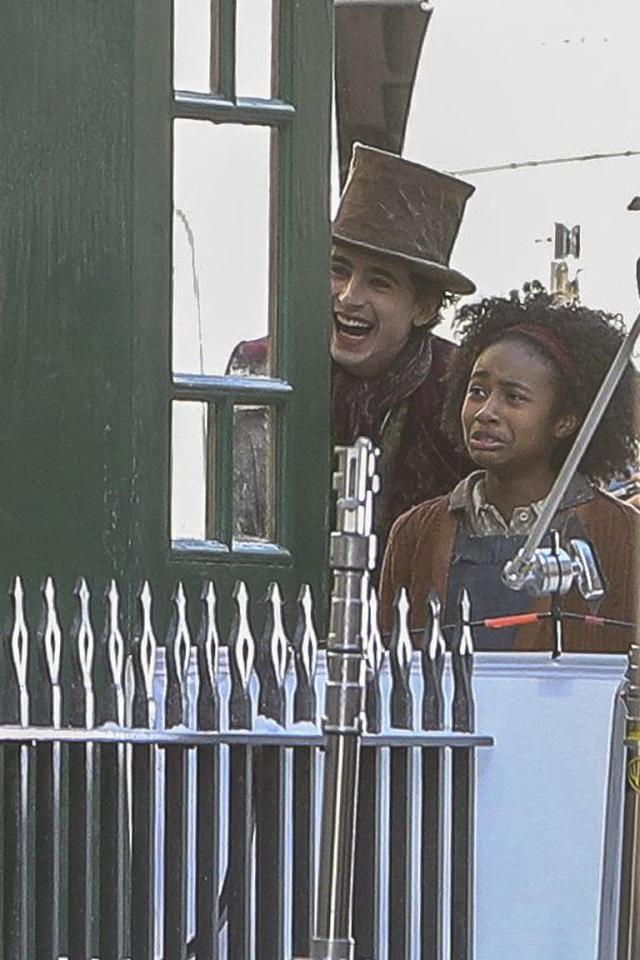 Las primeras imágenes de Timothée Chalamet como Willy Wonka