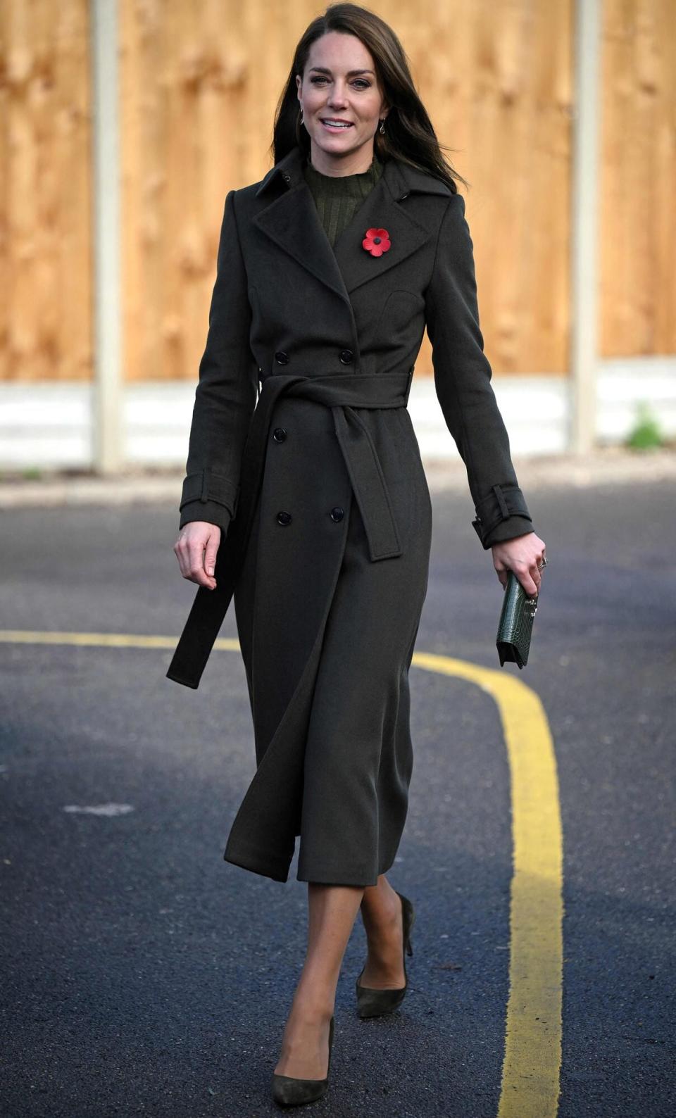 Catherine, Princess of Wales arrives to visit Colham Manor Children's Centre in Hillingdon