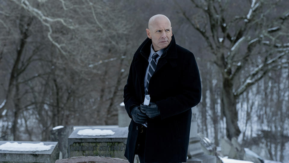 Hugh Dillon as Ian in episode 1, season 3 of Mayor of KingstownHugh Dillon as Ian in episode 1, season 3 of Mayor of Kingstown