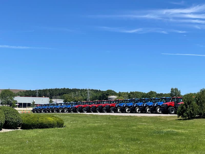 Union workers at endangered tractor factory weigh Biden v. Trump