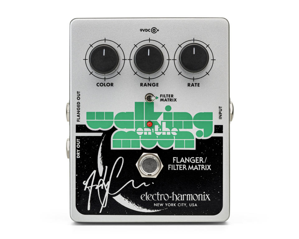 EHX's new Andy Summers signature Walking on the Moon flanger pedal