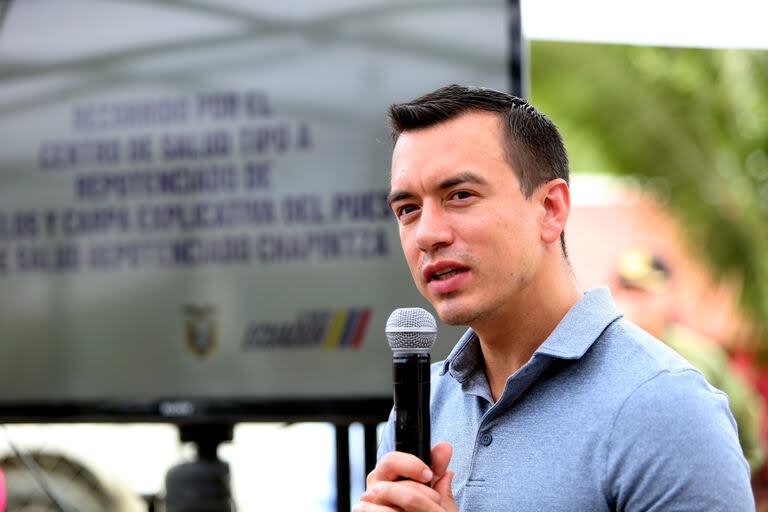 Daniel Noboa, presidente de Ecuador