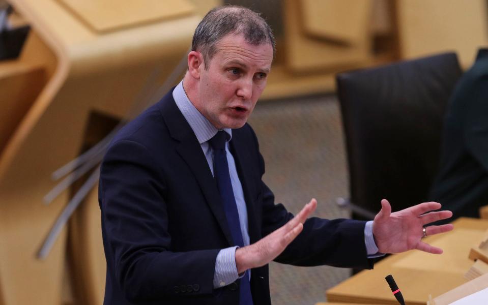 Michael Matheson boasted about booking 1,300 hotel rooms  -  Fraser Bremner/PA