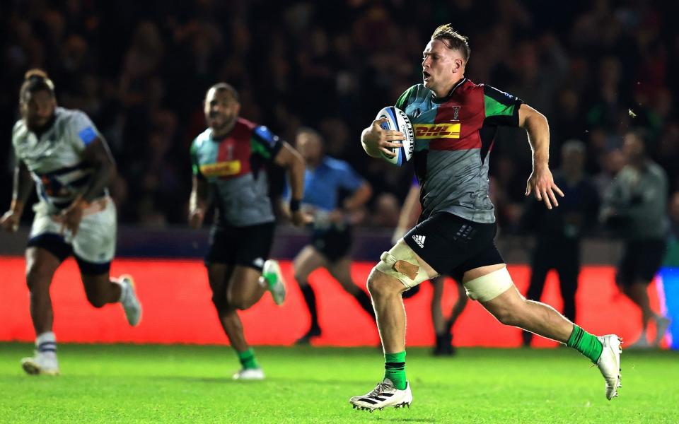 Alex Dombrandt has played a key part in Quins' rise - GETTY IMAGES