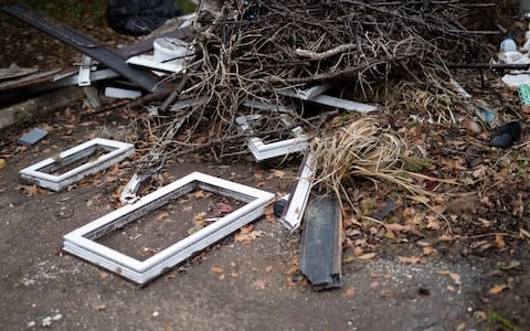 The Environment Agency warned crime gangs are making huge profits through illegal dumping  - Credit: Christopher Pledger