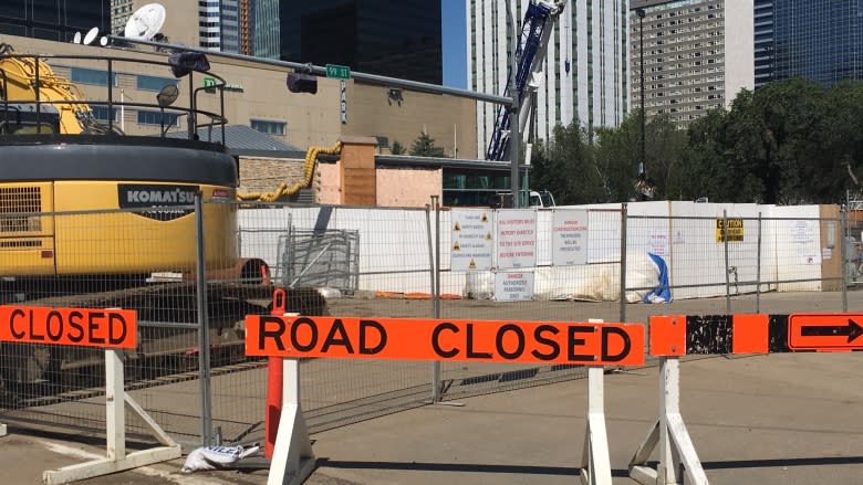 Downtown Edmonton tenant ready to move after months of overnight LRT work