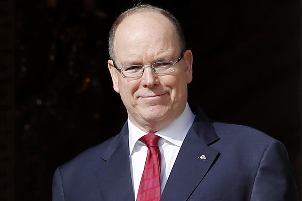<p><a href="https://people.com/royals/prince-albert-of-monaco-tests-positive-for-coronavirus-first-head-of-state-to-do-so/" rel="nofollow noopener" target="_blank" data-ylk="slk:Monaco's Prince Albert II tested positive for coronavirus;elm:context_link;itc:0;sec:content-canvas" class="link ">Monaco's Prince Albert II tested positive for coronavirus</a>, the Palace announced on Thursday, March 19. </p> <p>The 62-year-old Prince is the first head of state to test positive for COVID-19. He was tested on Monday, March 16, according to palace sources, and results were confirmed on Wednesday, March 18. </p> <p>The father of 5-year-old twins Prince Jacques and Princess Gabriella's state of health is not a source of concern, according to a statement from the palace.</p> <p>The Prince of Monaco is being closely followed by his attending physician and specialists from the Princess Grace Hospital Center, and continues to work from his private apartments in the palace and remains in permanent contact with his cabinet.</p>