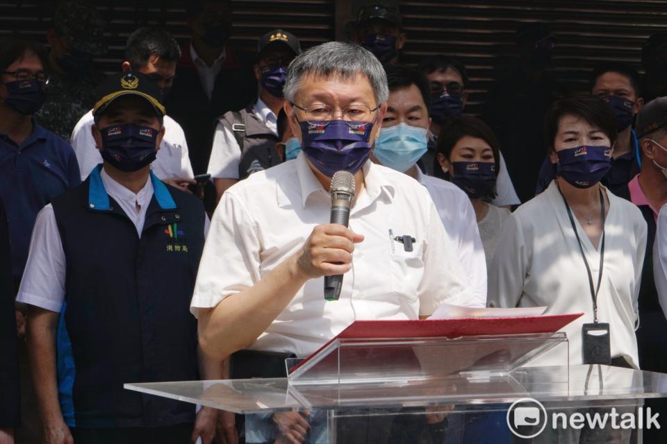 台北市長柯文哲。   圖：張良一 / 攝