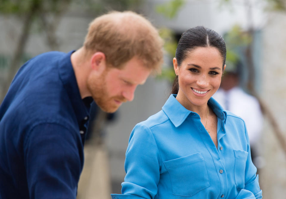 Herzogin Meghan begleitet Prinz Harry bei den meisten öffentlichen Auftritten. (Bild: Getty Images)