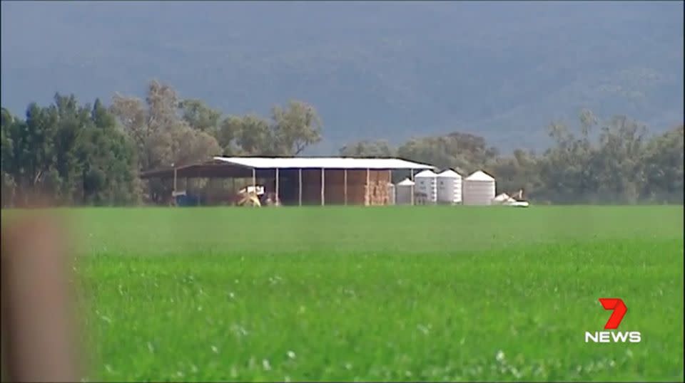 The 12-year-old boy was shot in the face at his friend's remote NSW property. Source: 7 News