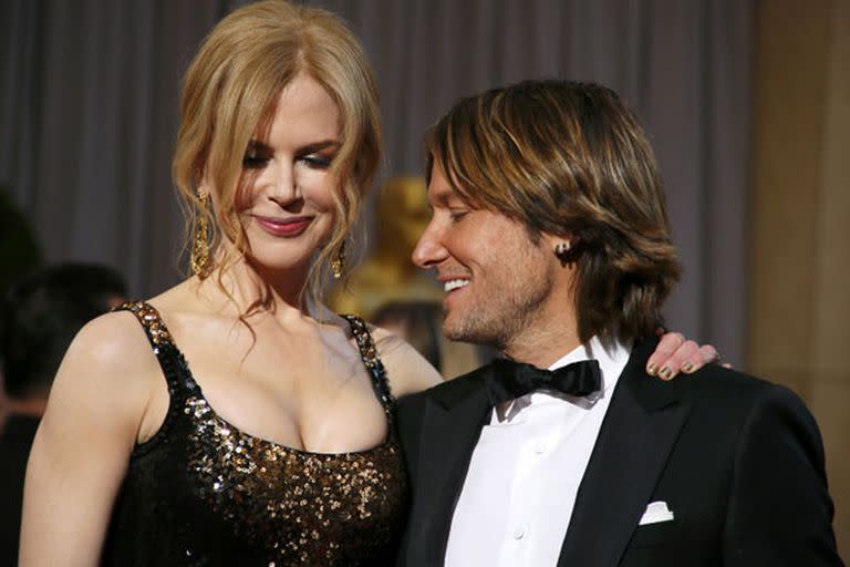 Nicole Kidman y Keith Urban no temen mostrarse apasionados en público