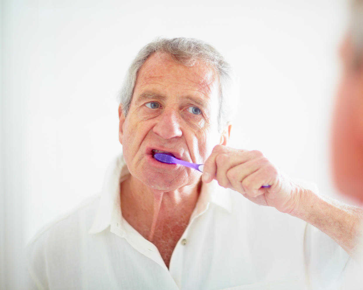 Gründliche Mundhygiene ist bis ins hohe Alter wichtig. (Symbolbild: Getty Images)