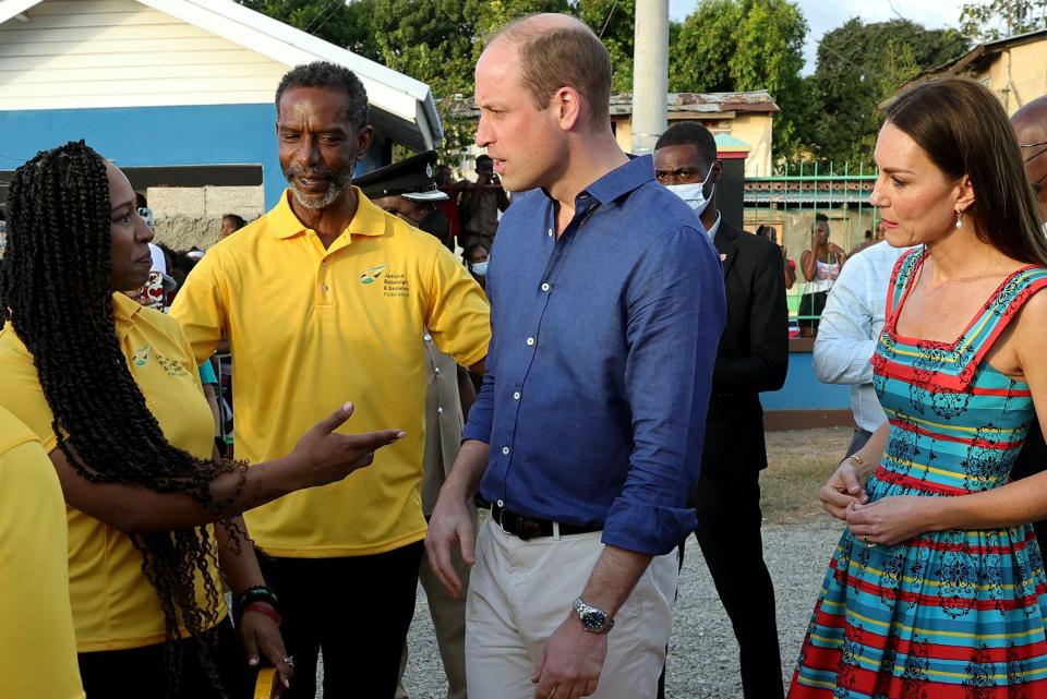 Chris Stokes, Prince William and Kate Middleton