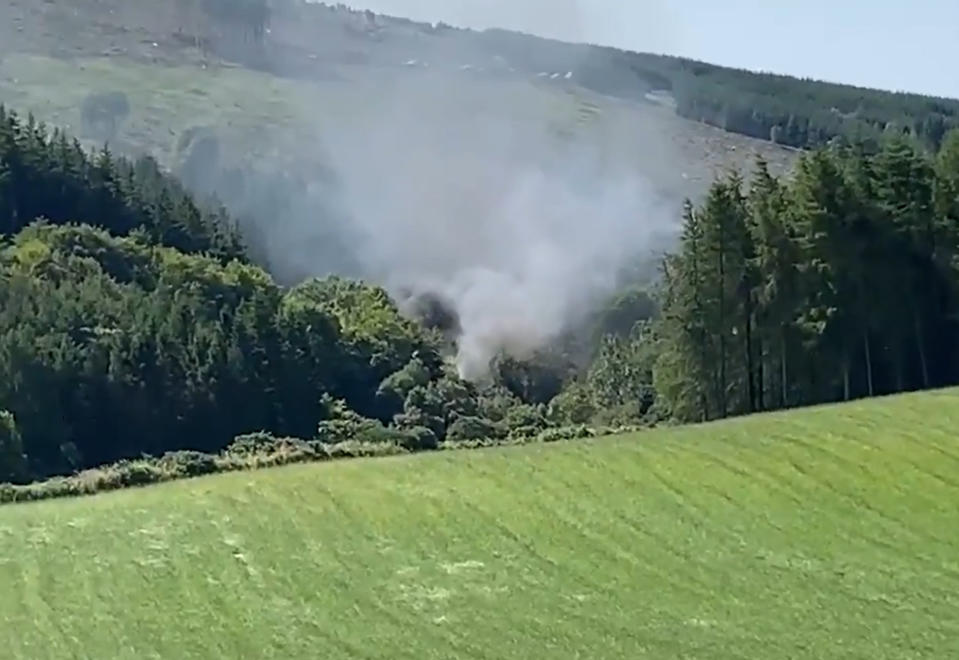 Nicola Sturgeon said the train derailing is "extremely serious". (PA Images/BBC Scotland)