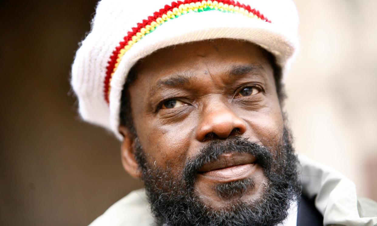 <span>Aston Barrett pictured in 2015. His death comes less than two weeks before the release of Bob Marley: One Love, the biopic of Marley in which Barrett will be played by his son, Aston Barrett Jr.</span><span>Photograph: Martin Argles/The Guardian</span>