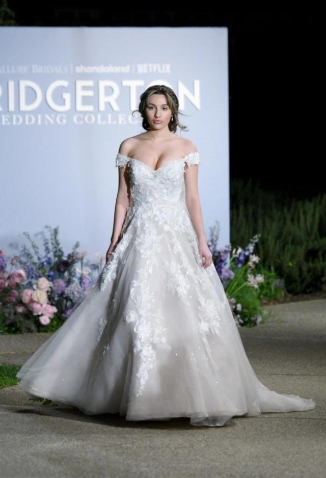 Allure Bridals Is Launching A line of Bridgerton-Inspired Wedding Dresses