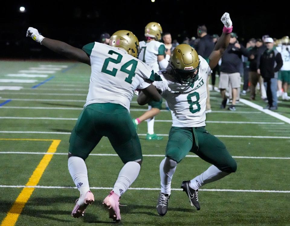Will Hendricken be dancing on Friday after its semifinal game against Central?