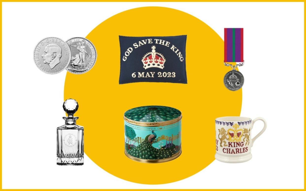 Best King Charles Coronation memorabilia and souvenirs including coronation medal, Royal Mint, Royal Scot, Emma Bridgewater and Fortnum & Mason