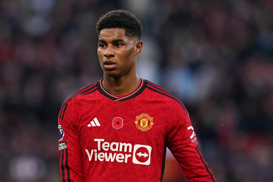 Marcus Rashford has been internally disciplined by Manchester United (PA Wire)