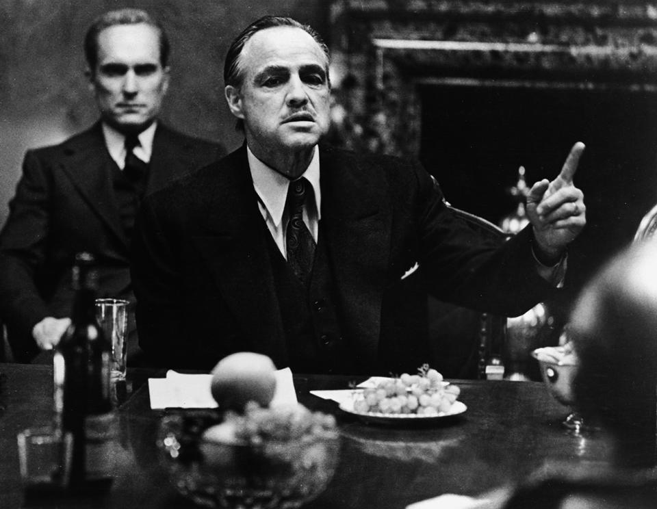 Marlon Brando in The Godfather