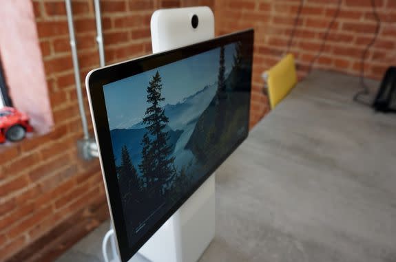 The larger Portal+ has a 15.6-inch display