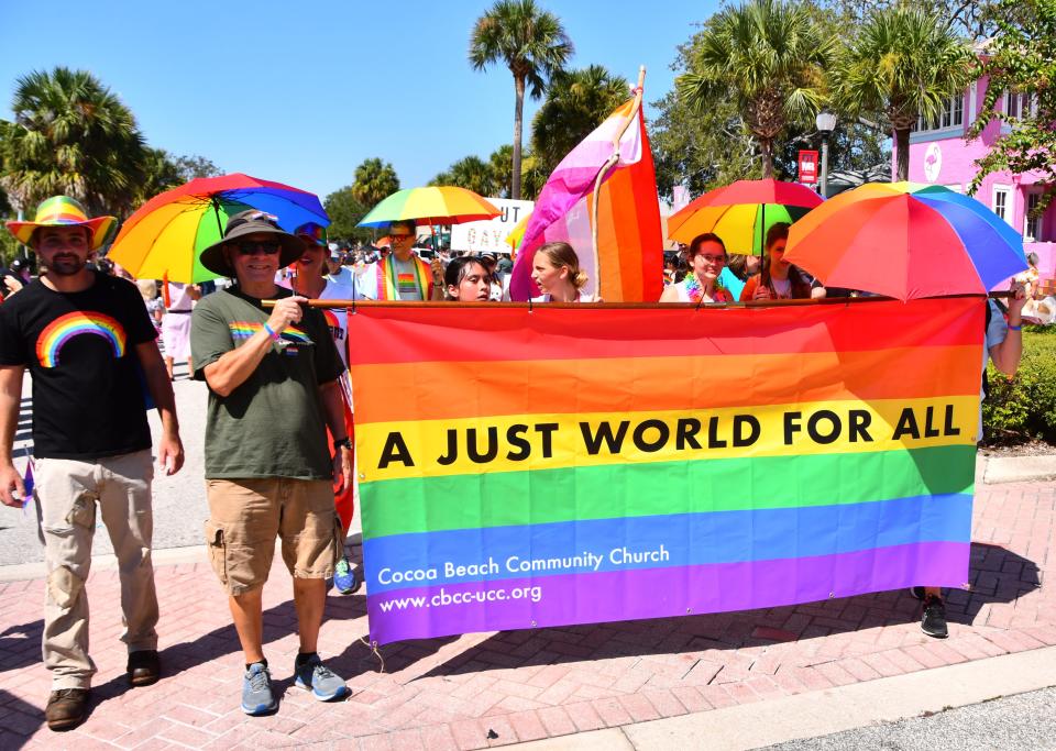 The Space Coast Pride held a parade and Pridefest in downtown Melbourne last month. A $15,000 Brevard County cultural grant for the organization has been a focus of controversy in recent months.