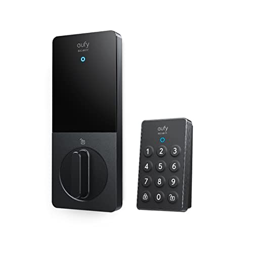 eufy Security R10 Retrofit Smart Lock+Wireless Keypad, Fits Your Existing Deadbolt, Built-in Wi…