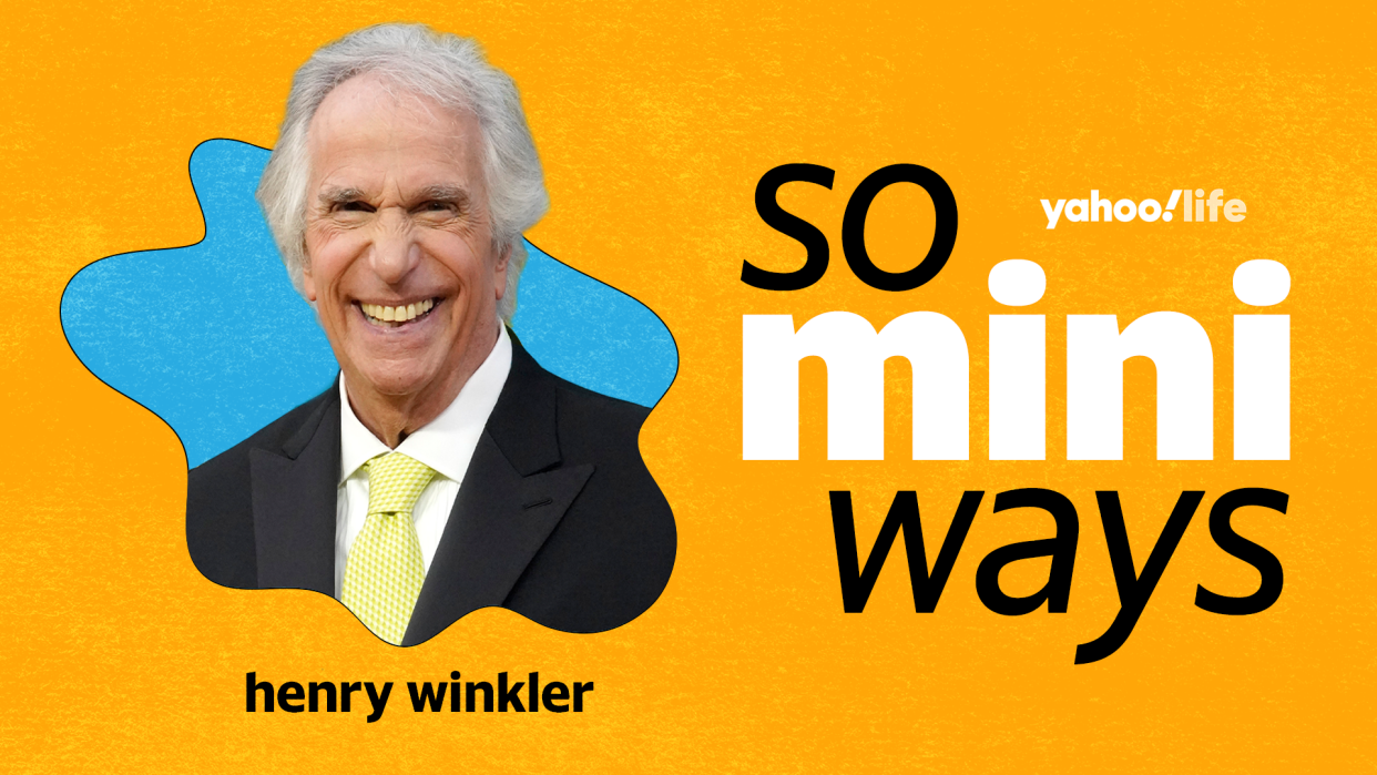 Henry Winkler shares how his own childhood informed his parenting. (Photo: Getty; designed by Quinn Lemmers)