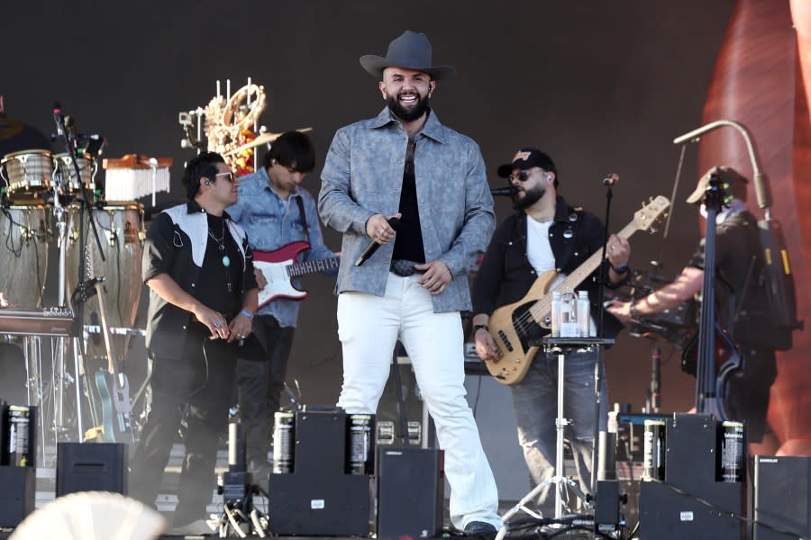 INDIO, CALIFORNIA – APRIL 14: (FOR EDITORIAL USE ONLY) Carin León performs at the Coachella Stage during the 2024 Coachella Valley Music and Arts Festival at Empire Polo Club on April 14, 2024 in Indio, California. (Photo by Arturo Holmes/Getty Images for Coachella)