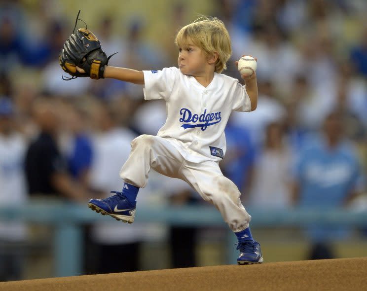 Christian Haupt believes he was Lou Gehrig in a past life. (AP Photo)