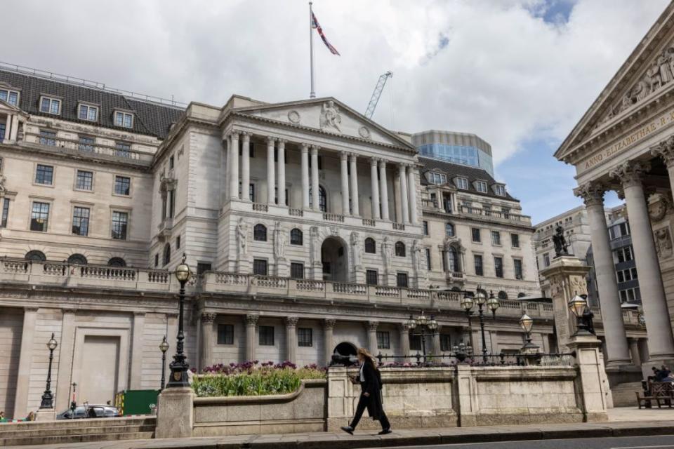 The rate-setting Monetary Policy Committee (MPC) left the door open for a June cut at its last meeting in May, but since then a number of data releases have pointed to stubborn inflationary pressures. 