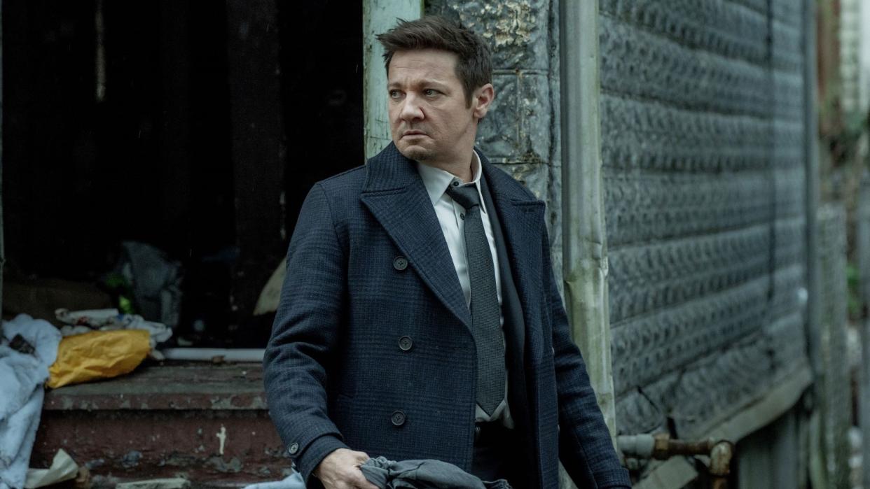  Jeremy Renner in Mayor of Kingstown. 