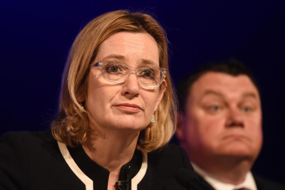 Home Secretary Amber Rudd called the leaks "irritating": PA