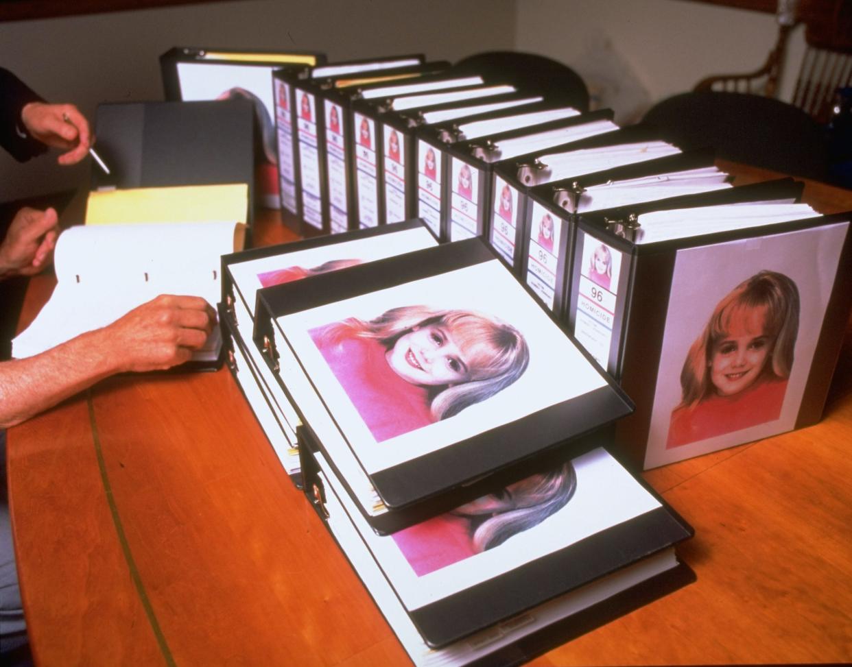 JonBenet Ramsey on police investigators' files