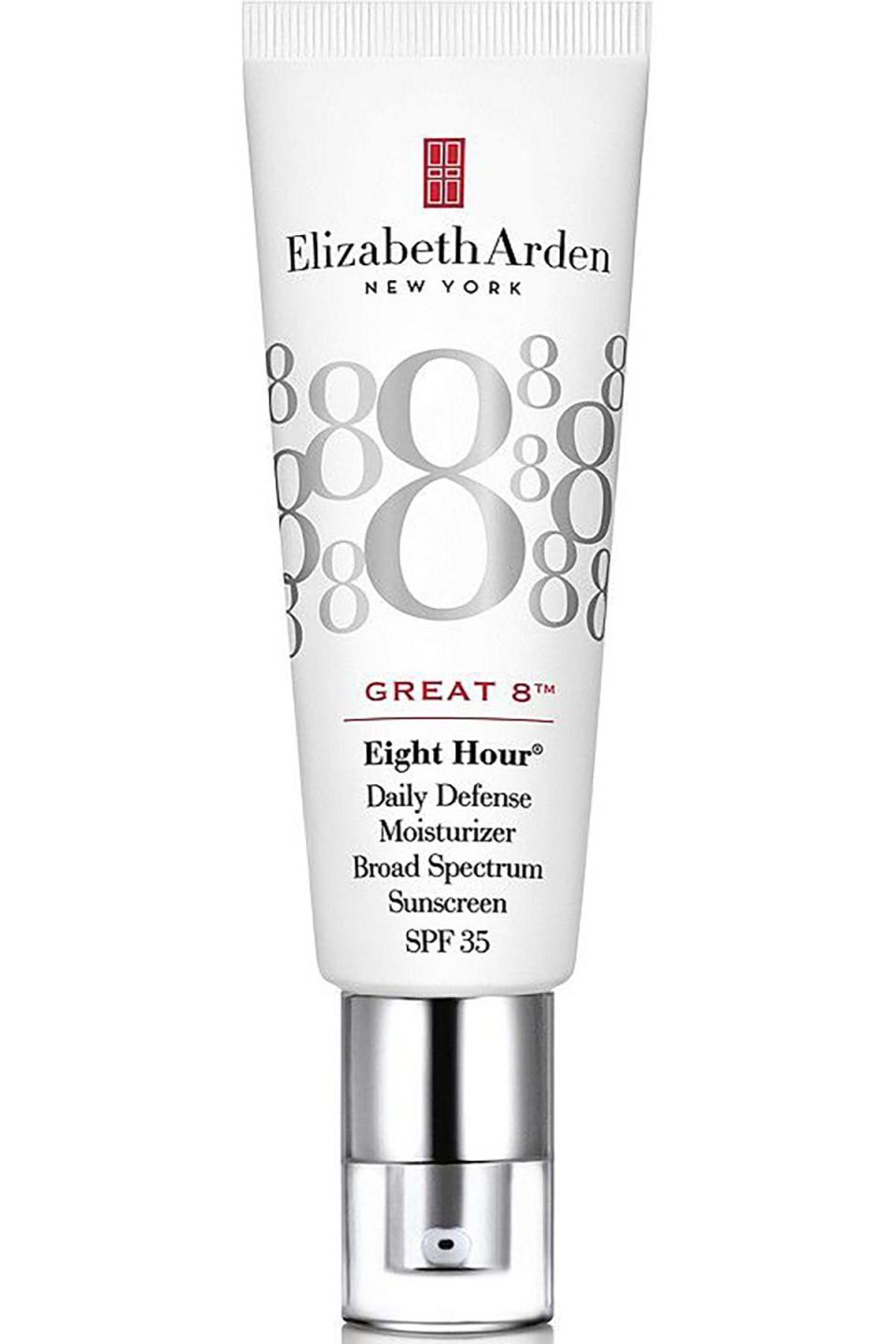 13) Elizabeth Arden Great 8 Daily Defense Moisturizer SPF 35