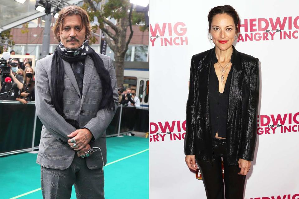 <p>Andreas Rentz/Getty Images for ZFF; David Livingston/Getty</p> Johnny Depp in Zurich, Switzerland on Oct. 2, 2020; Lola Glaudini in Hollywood, California, on Nov. 2, 2016